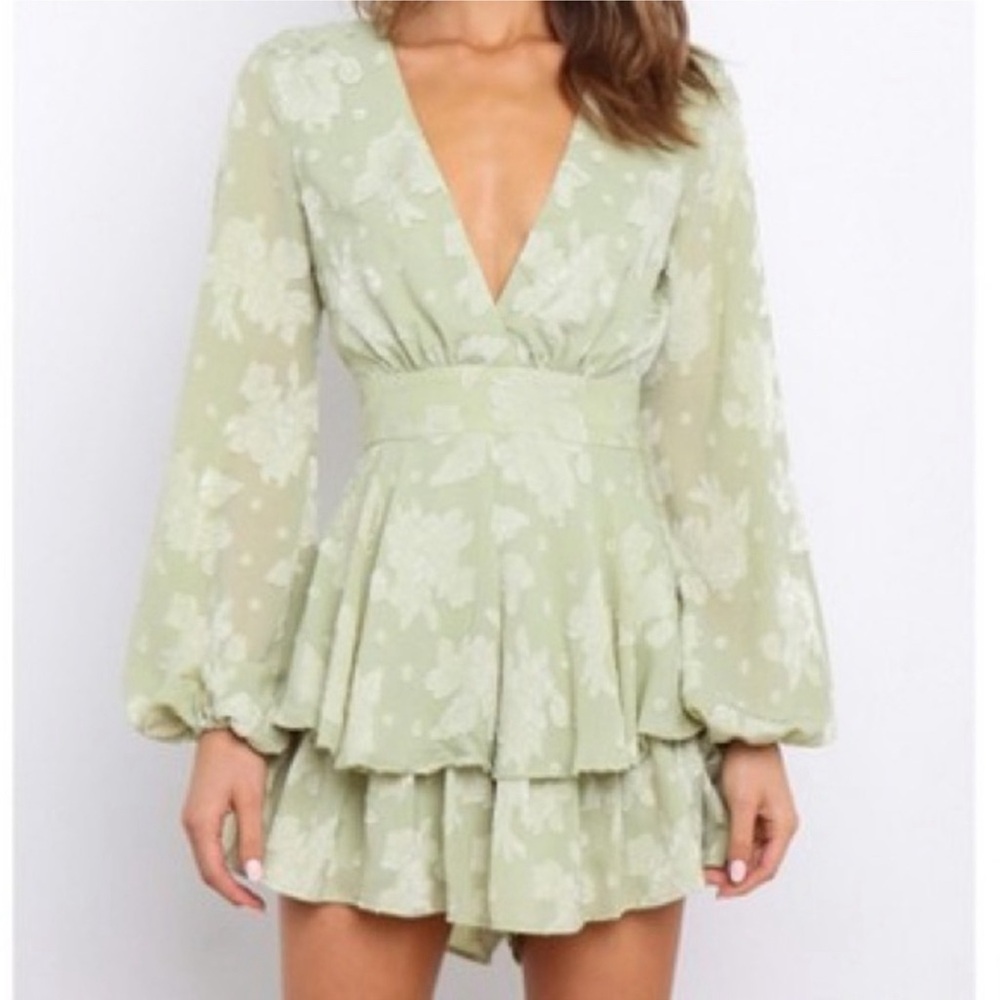 PETAL & PUP Sage Romper